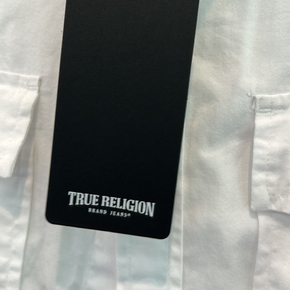 NEW True Religion Men’s SS Button Down Shirt - Picture 5 of 7